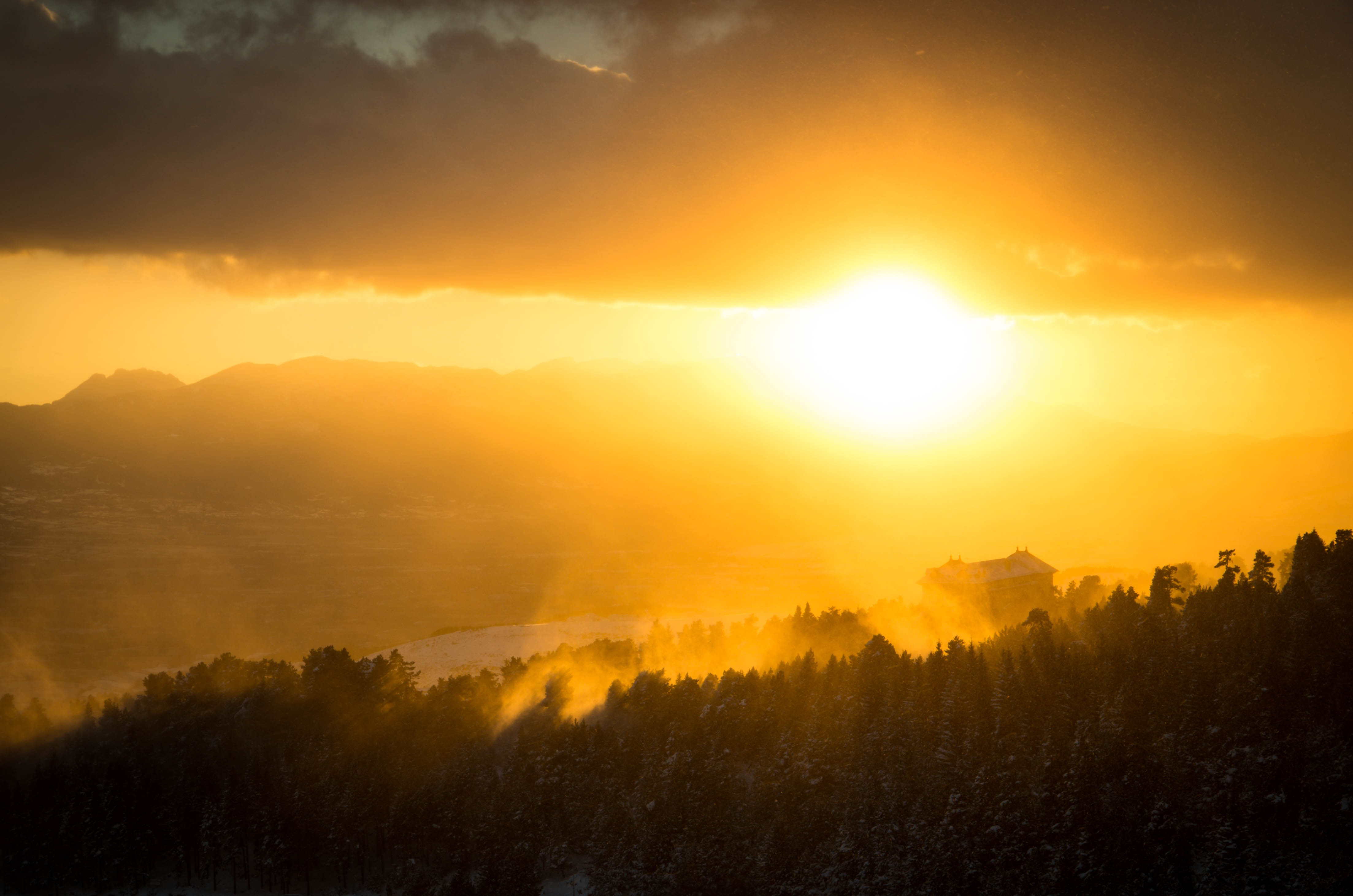 Couché de soleil à Font Romeu 3