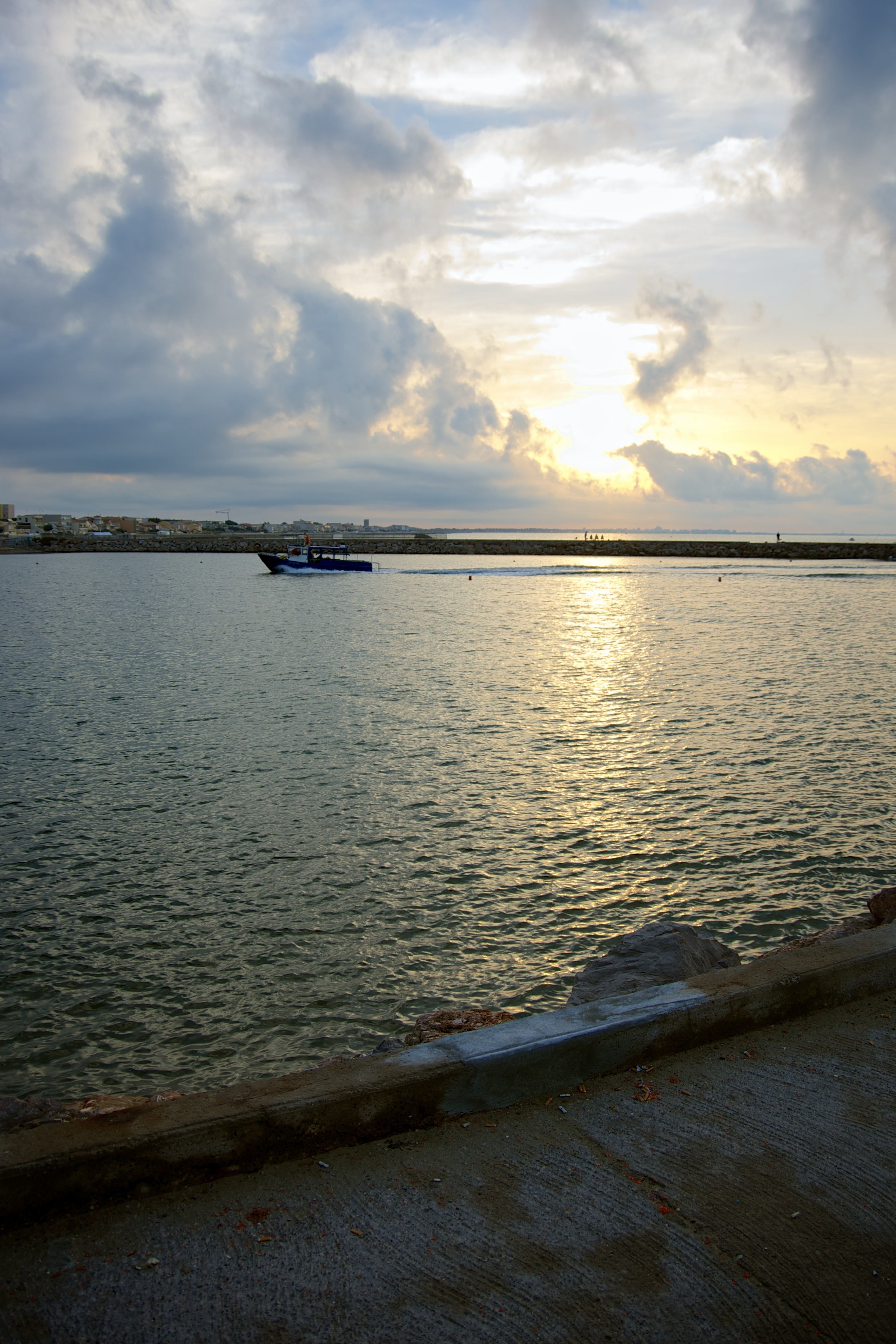 Lever de soleil à Carnon 2