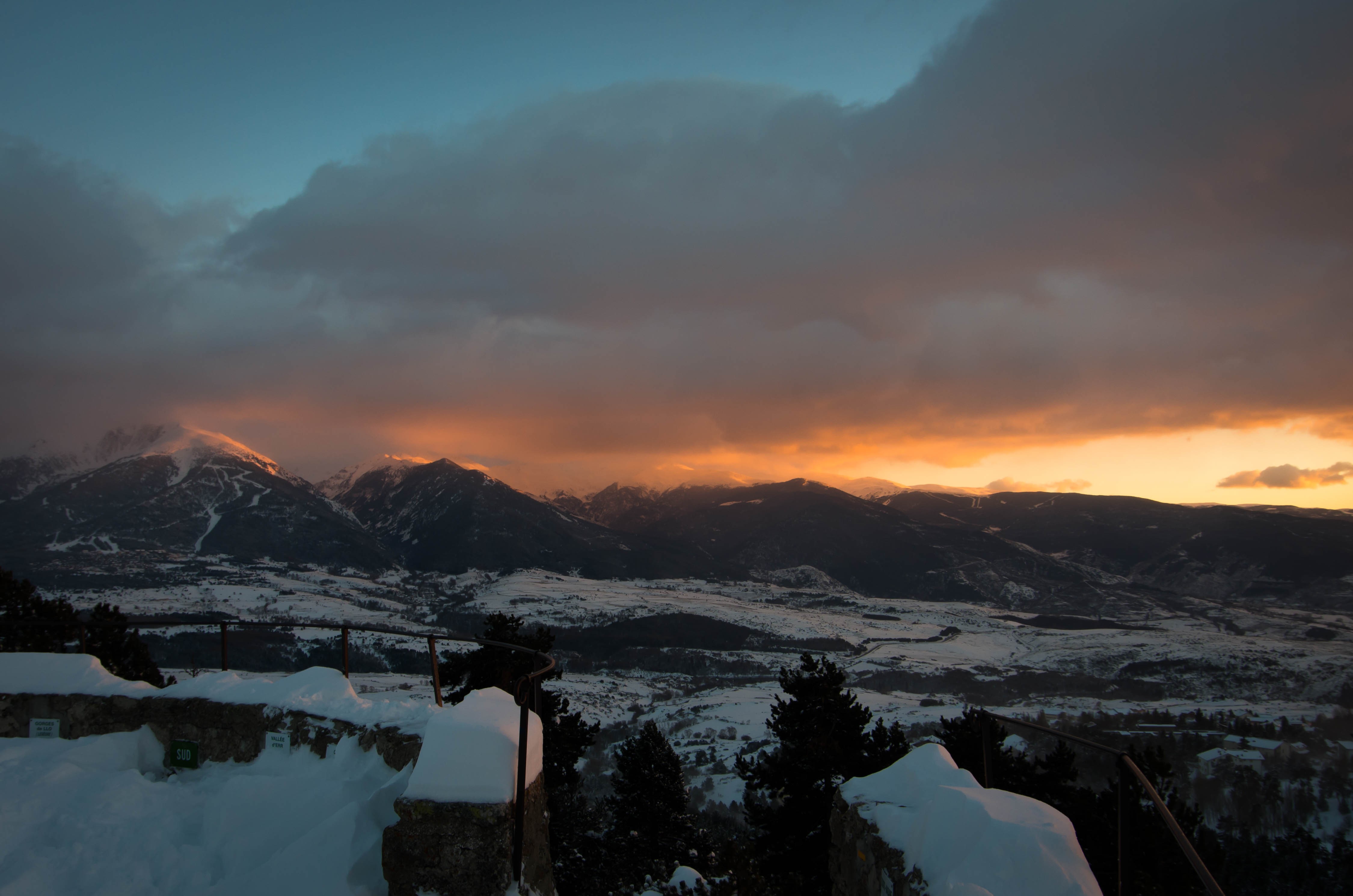 Couché de soleil à Font Romeu 4